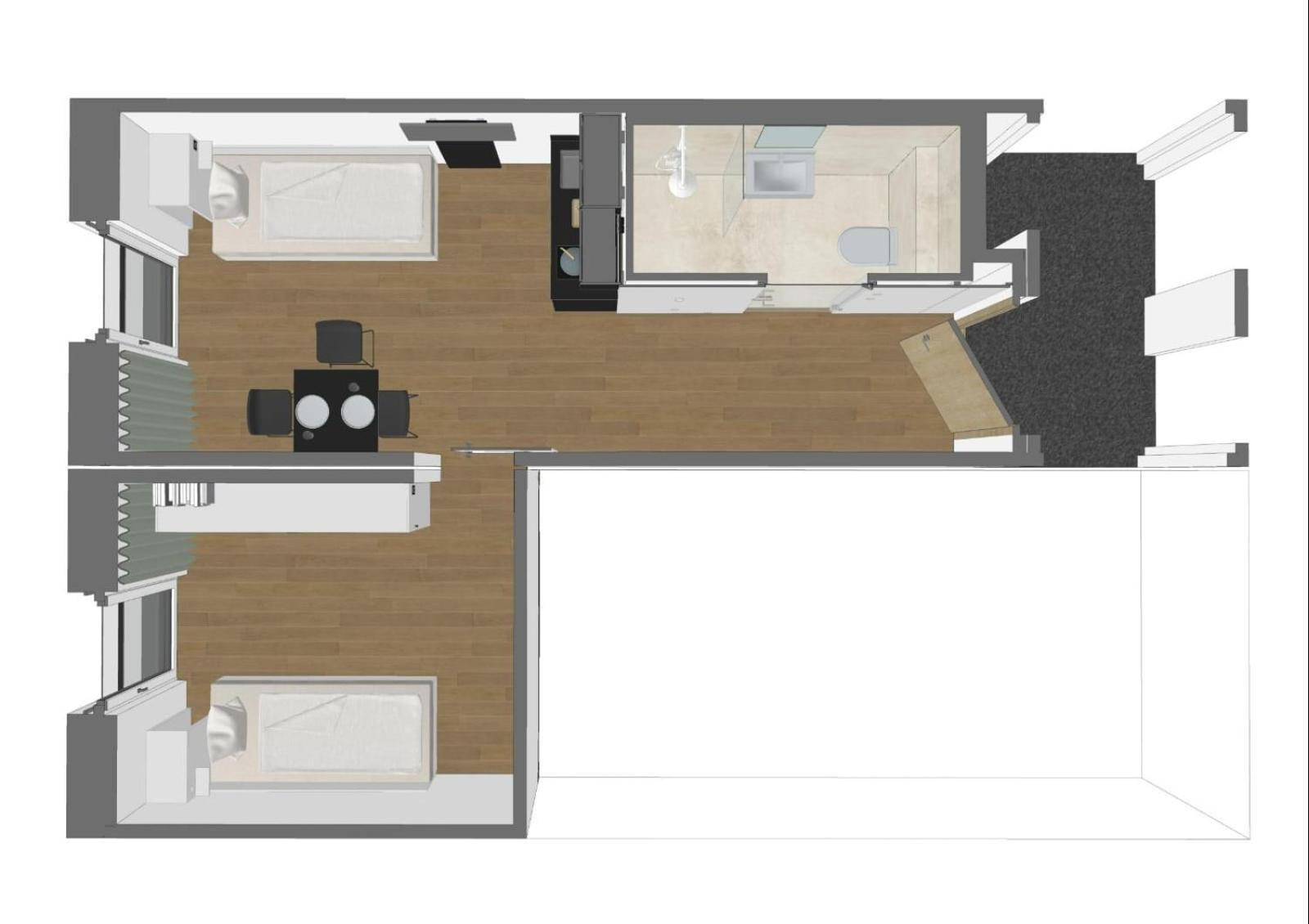 Timber One Boardinghouse Aparthotel